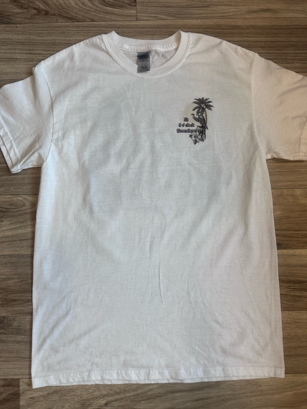 It's 5 O'Clock Somewhere Men's Tshirt Size M